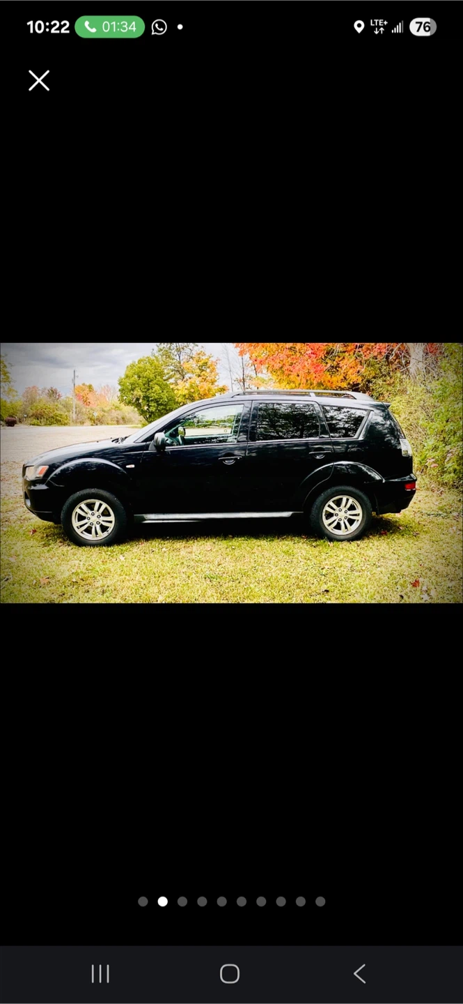 Black Mitsubishi Outlander - photo 2