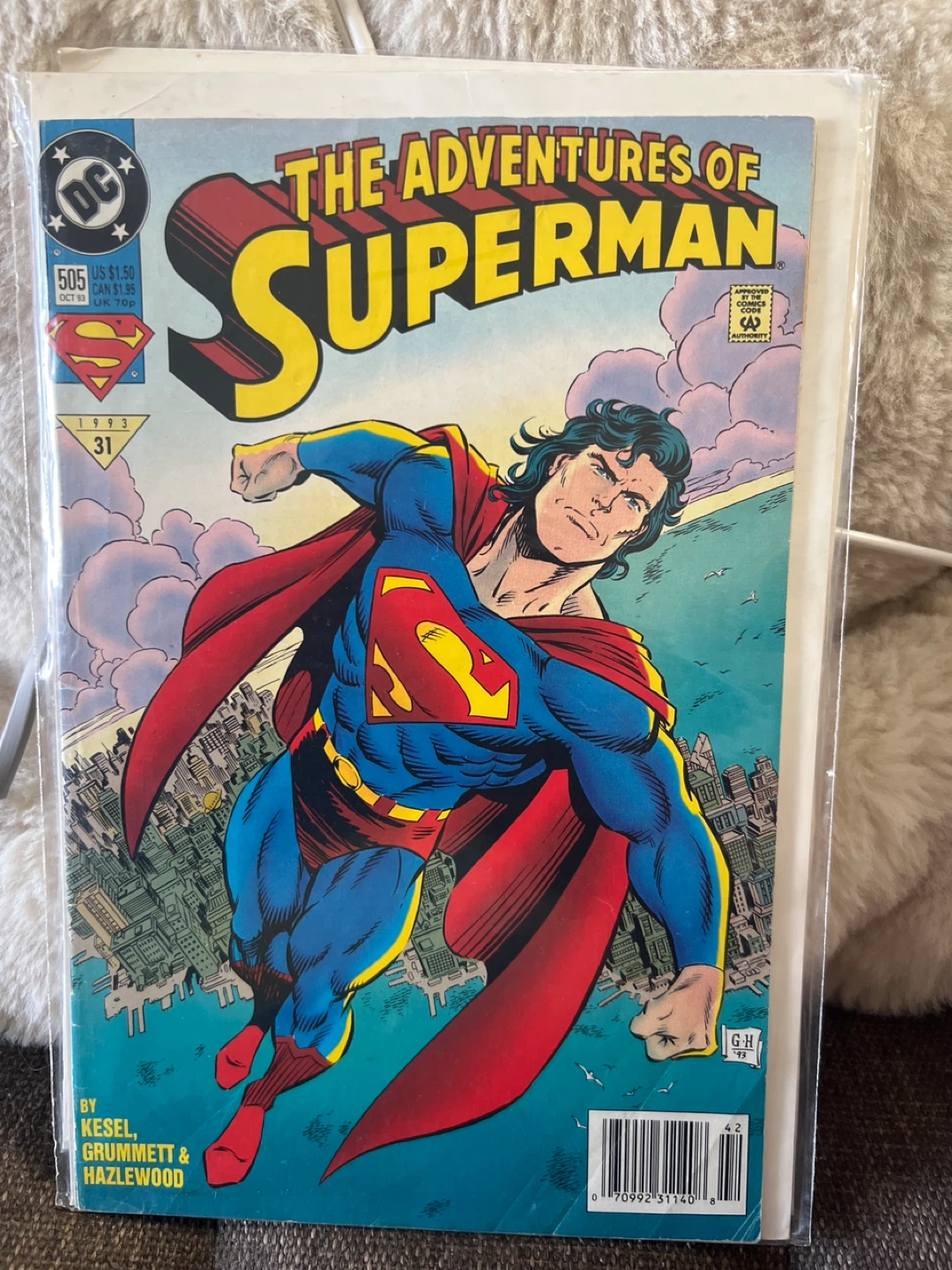 The Adventures of Superman Comic Book #505