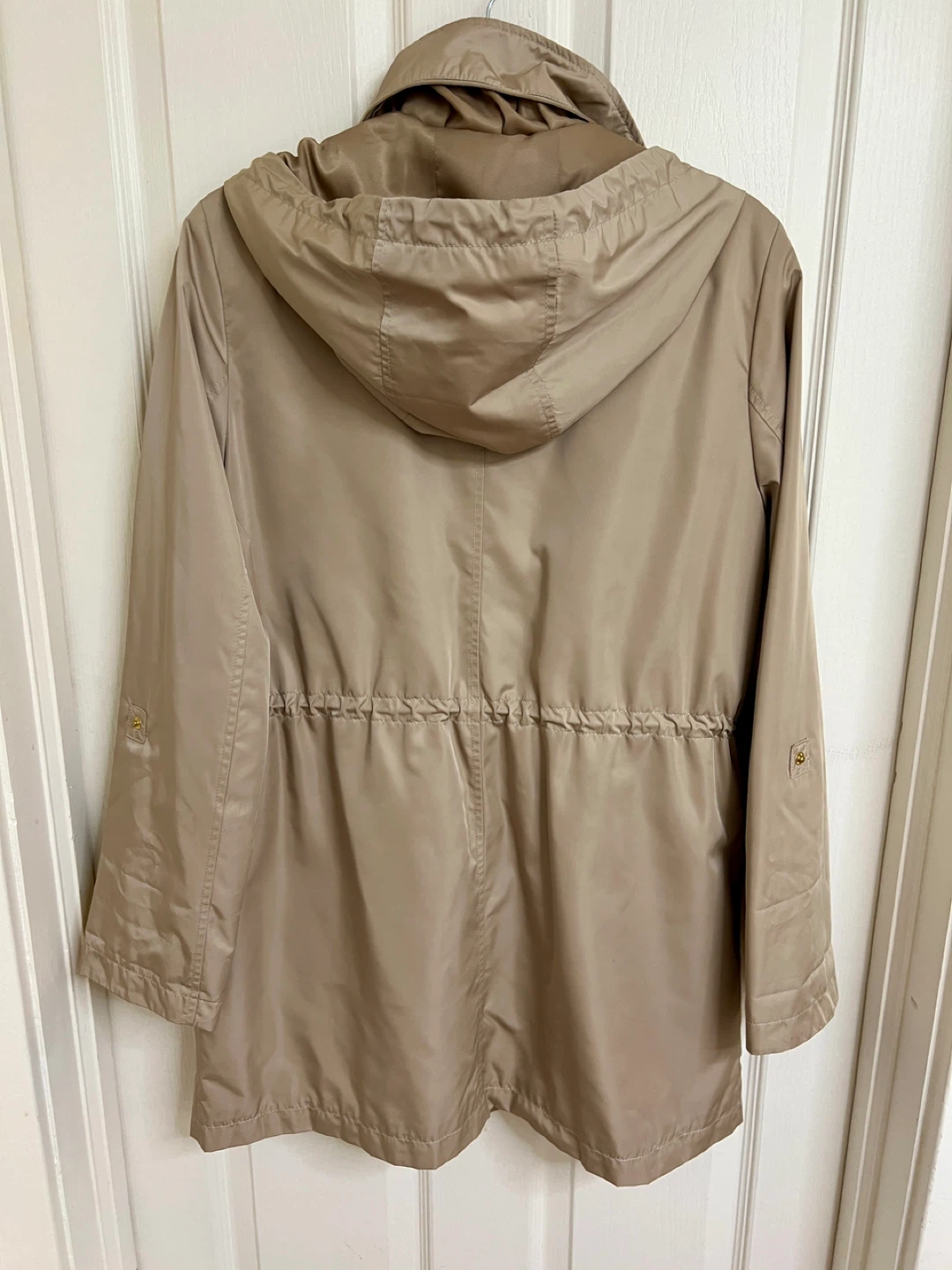 Ellen Tracy Beige coloured Hooded Jacket - size M - photo 2