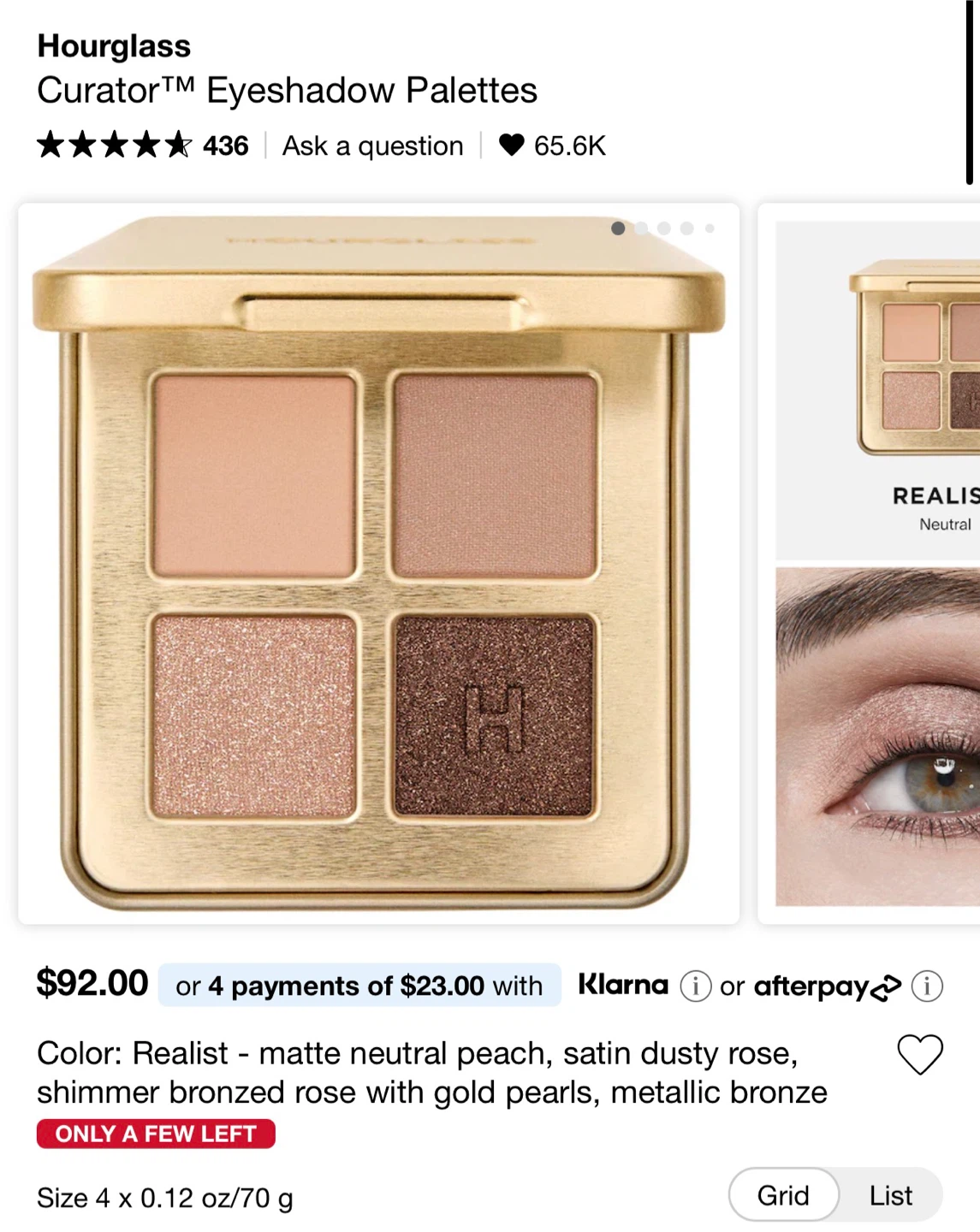 Hourglass Curator Eyeshadow Palette - Realist - photo 3