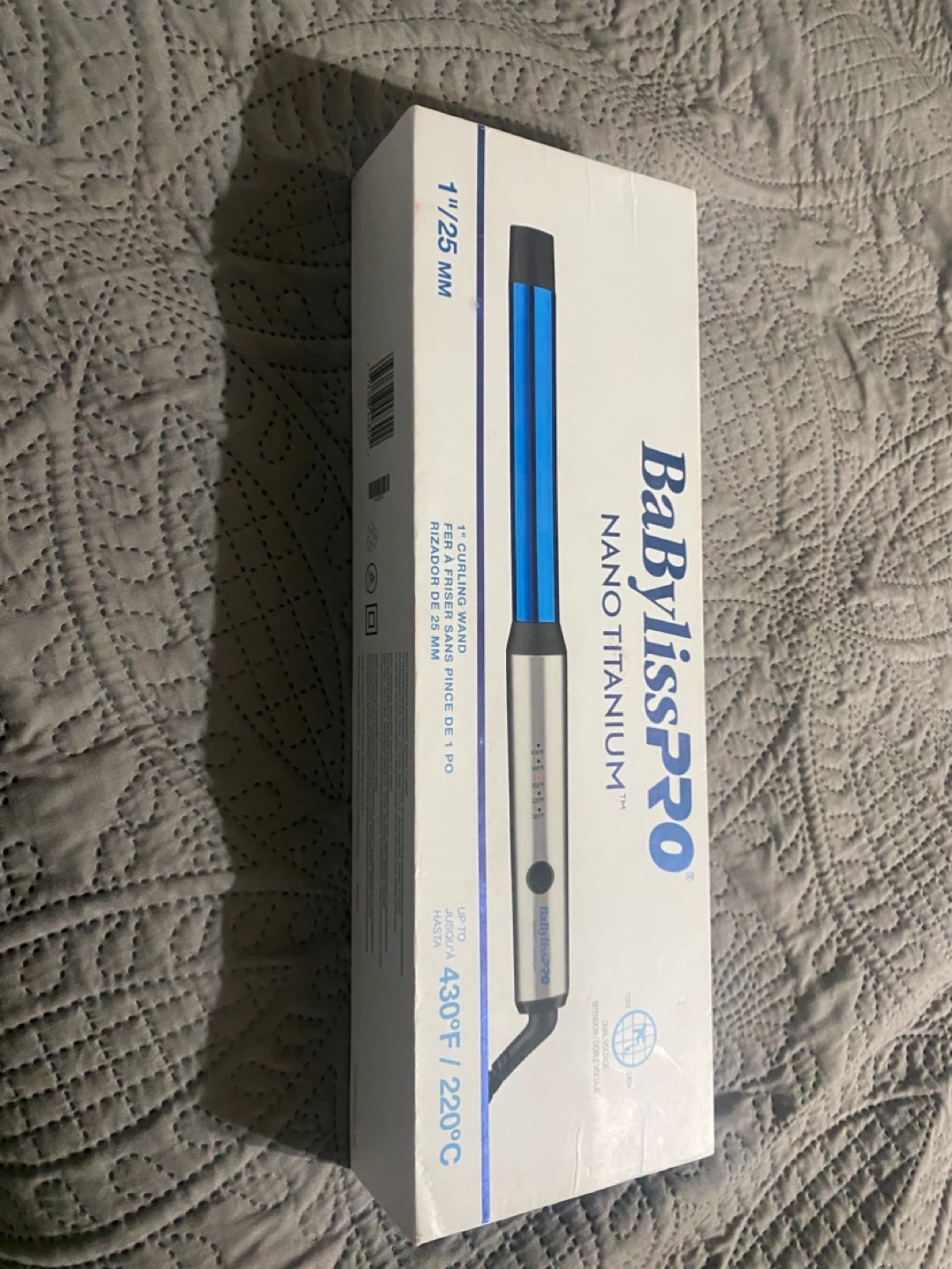 BaBylissPRO Nano Titanium Curling Wand - 1" / 25 MM