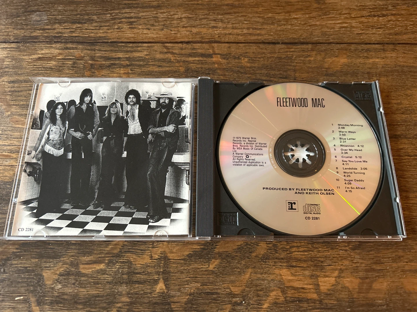Fleetwood Mac CD - Fleetwood Mac (Self-Titled) - photo 2