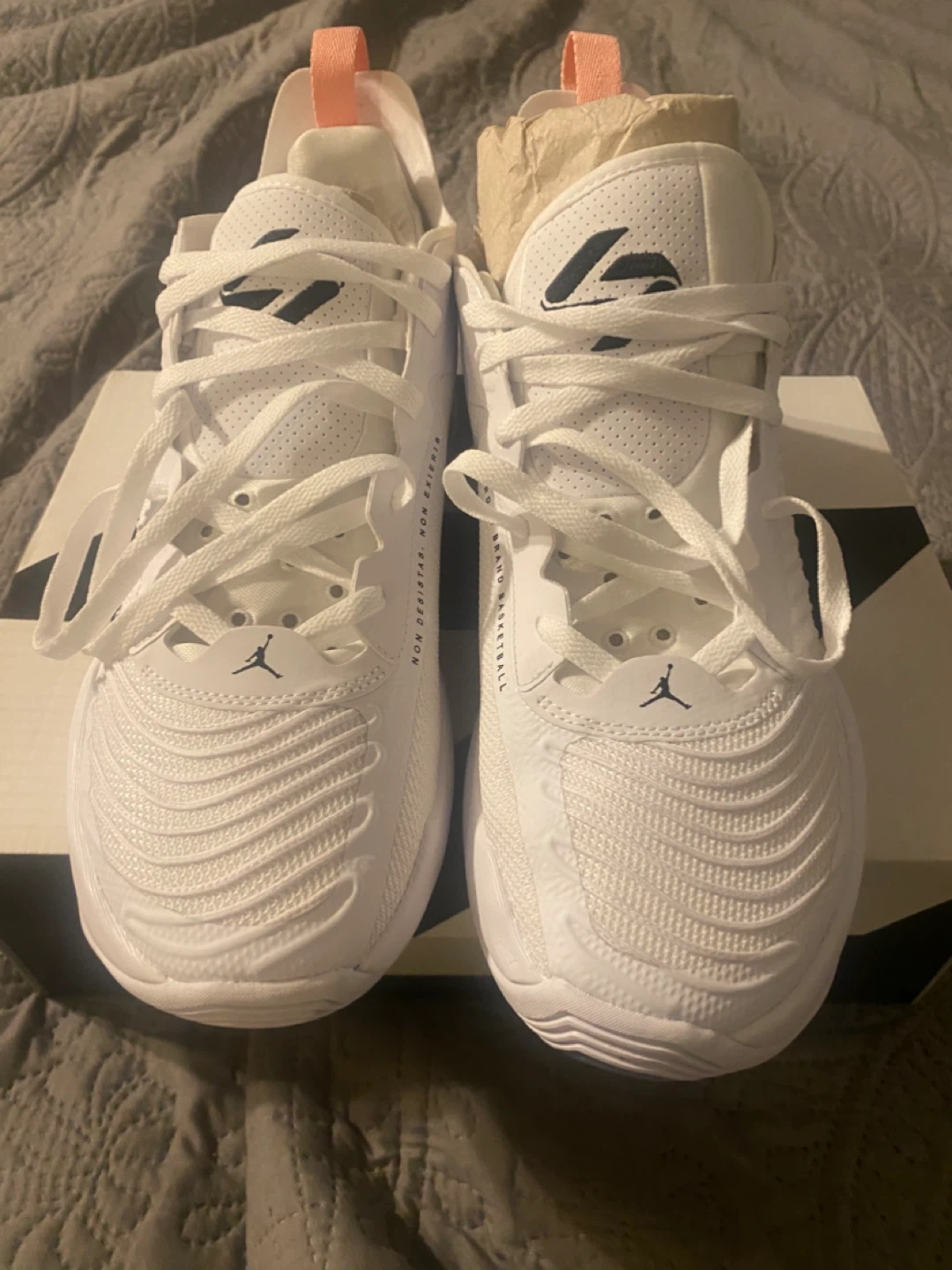 Jordan Luka 1 Basketball Shoes White Size 11.5 - photo 2