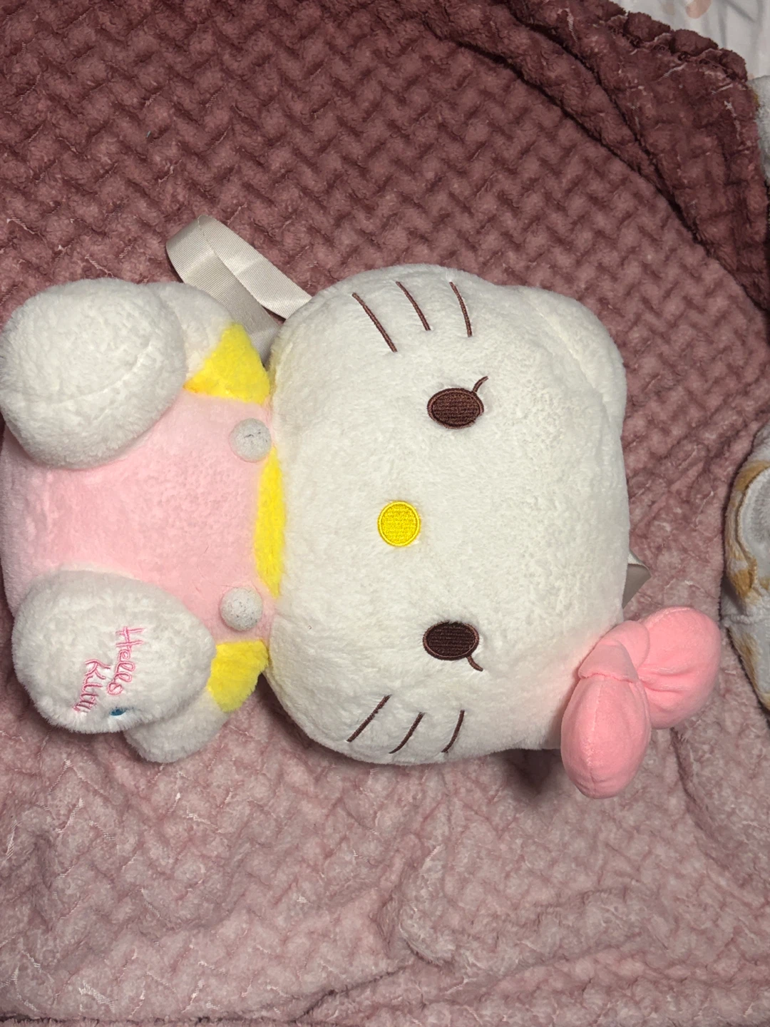 Hello Kitty Plush Backpack