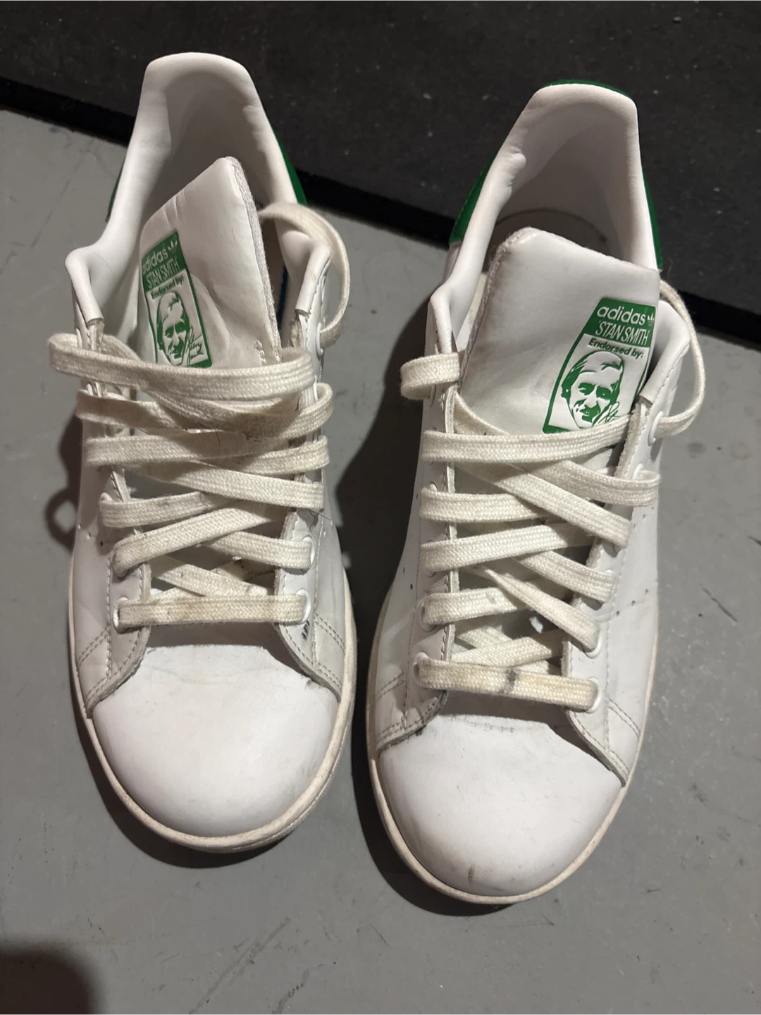 Adidas Stan Smith White Green Sneakers