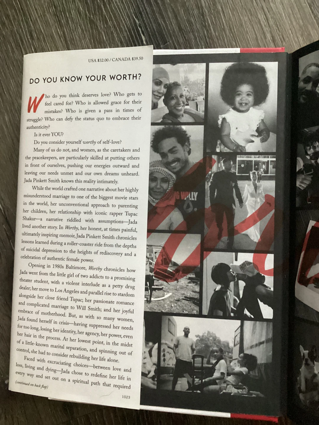 Worthy by Jada Pinkett Smith Memoir Book - photo 3
