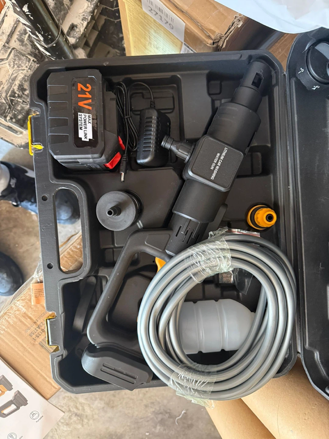21V Car Cordless Portable Pressure Washer - photo 2