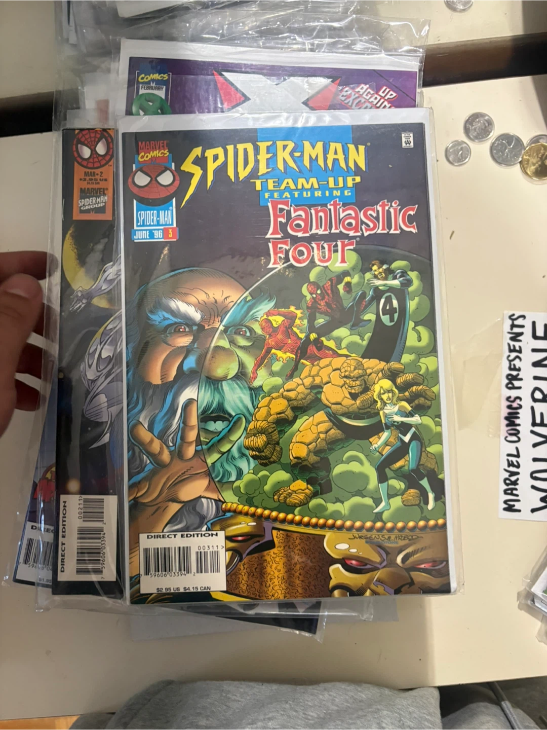 Marvel Comics Spider-Man Team-Up Comic Books - photo 3
