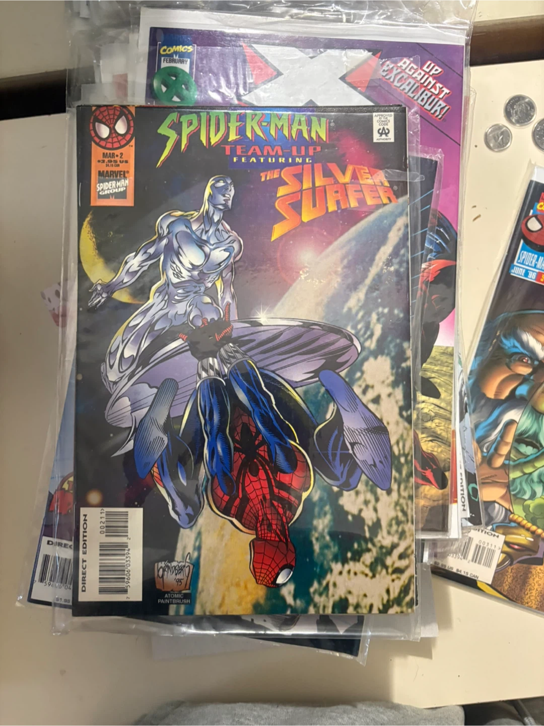Marvel Comics Spider-Man Team-Up Comic Books - photo 2