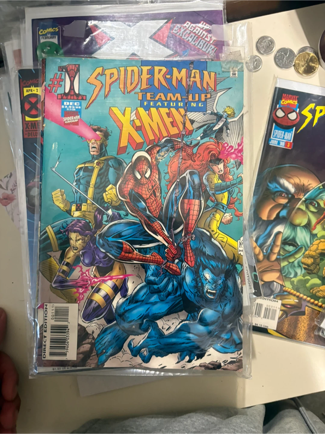 Marvel Comics Spider-Man Team-Up Comic Books