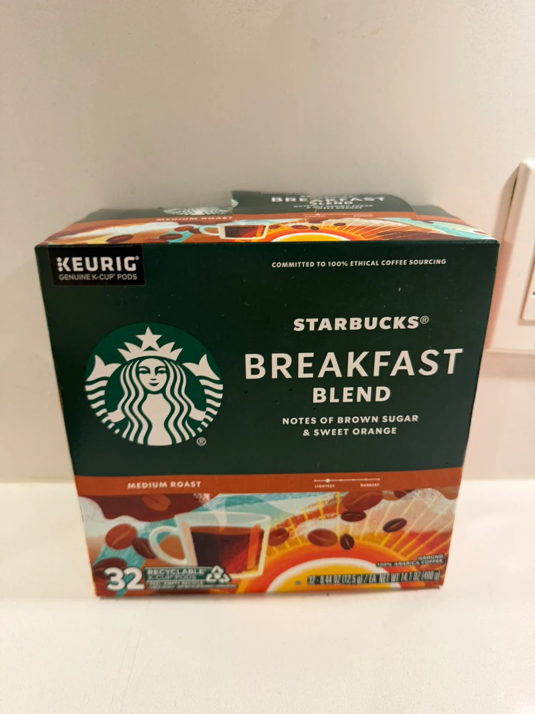 Starbucks coffee k-cup pods