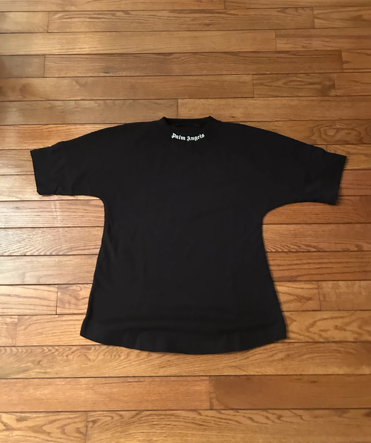 Palm Angels Black T-Shirt : Size Small - photo 3