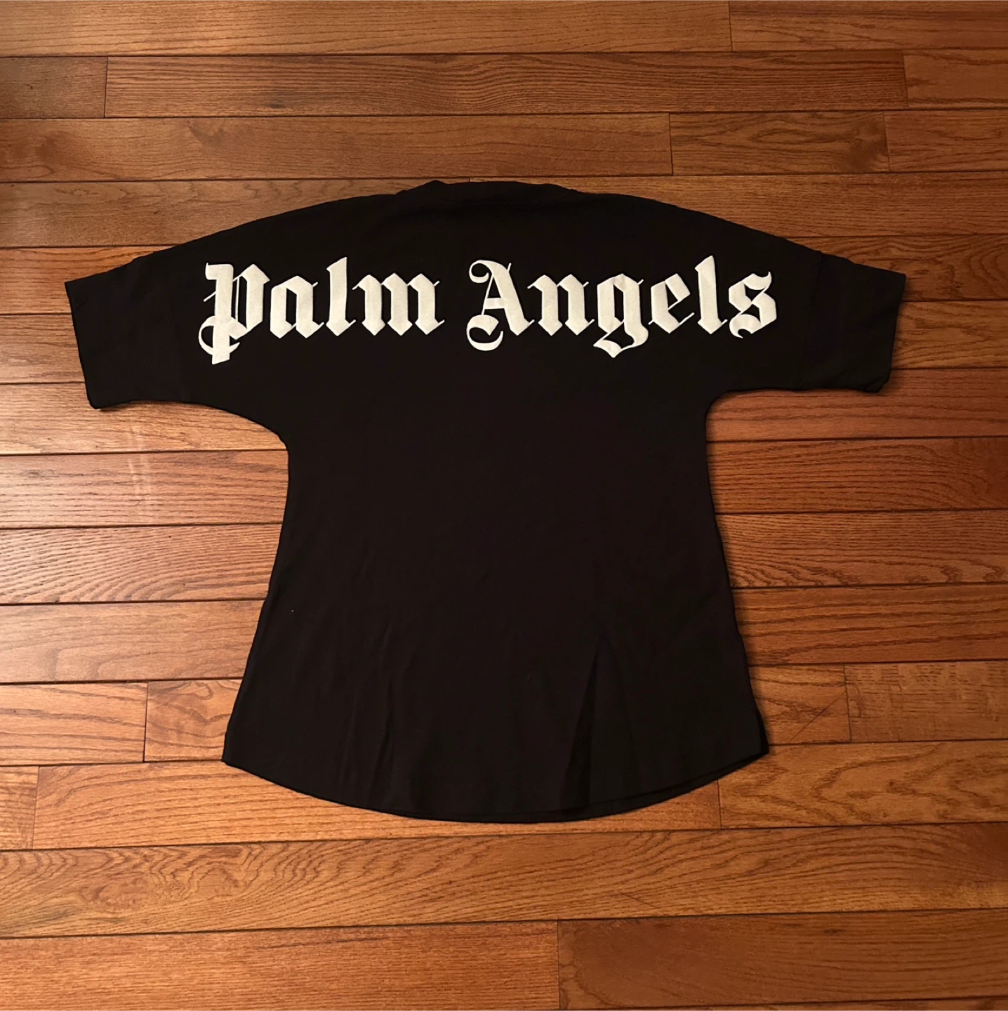 Palm Angels Black T-Shirt : Size Small