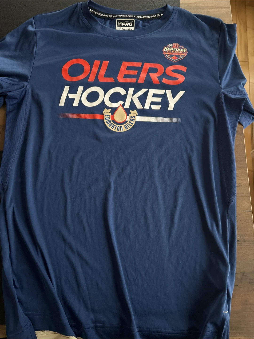 Oilers heritage classic T shirt