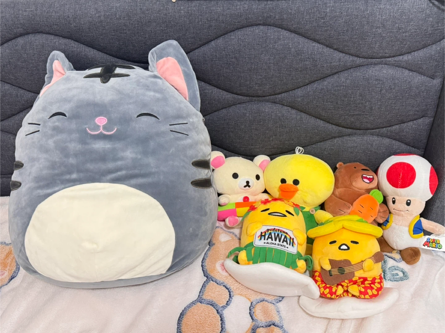 Plush Toys Super Mario Toad Gudetama - photo 2