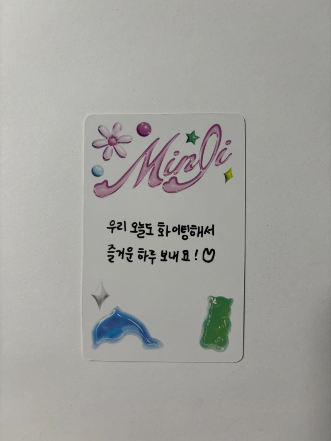 Minji Photocards - photo 2