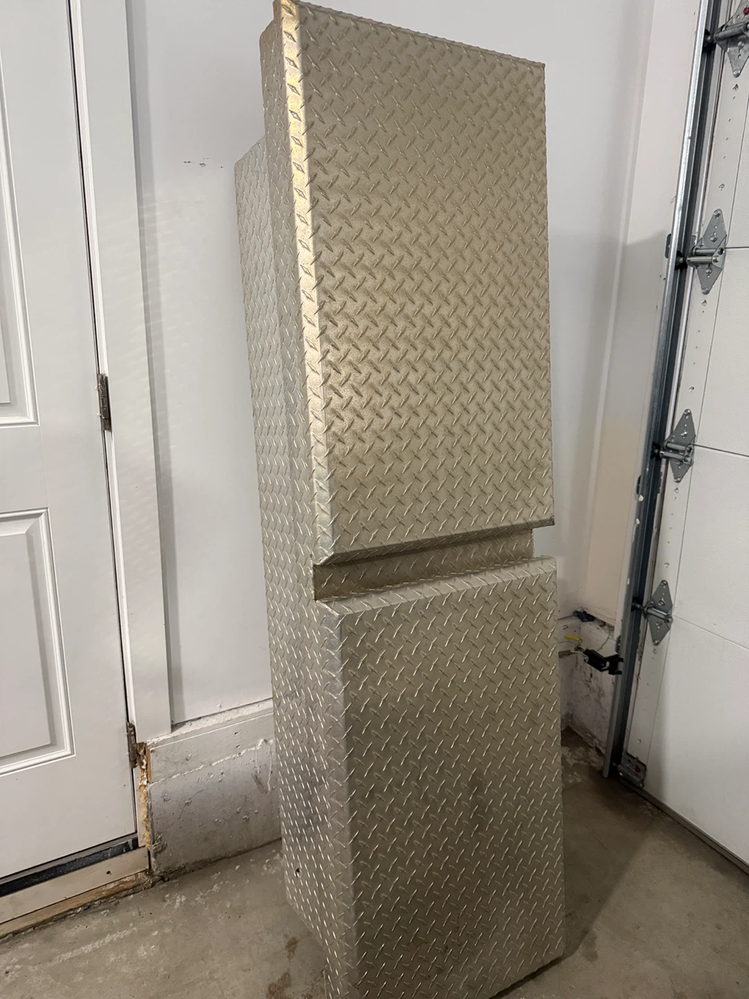 Diamond Plate Aluminum Storage Boxes (Set of 2)