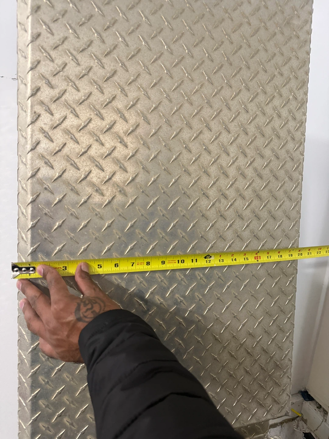 Diamond Plate Aluminum Storage Boxes (Set of 2) - photo 2