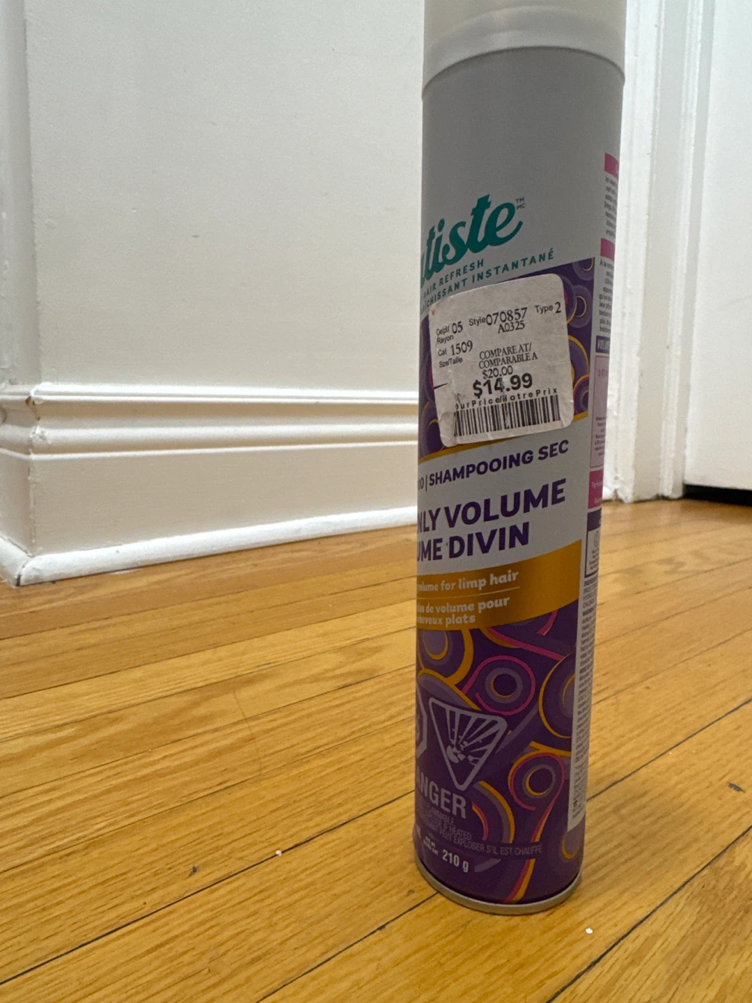 Batiste Heavenly Volume Dry Shampoo 210g - photo 2