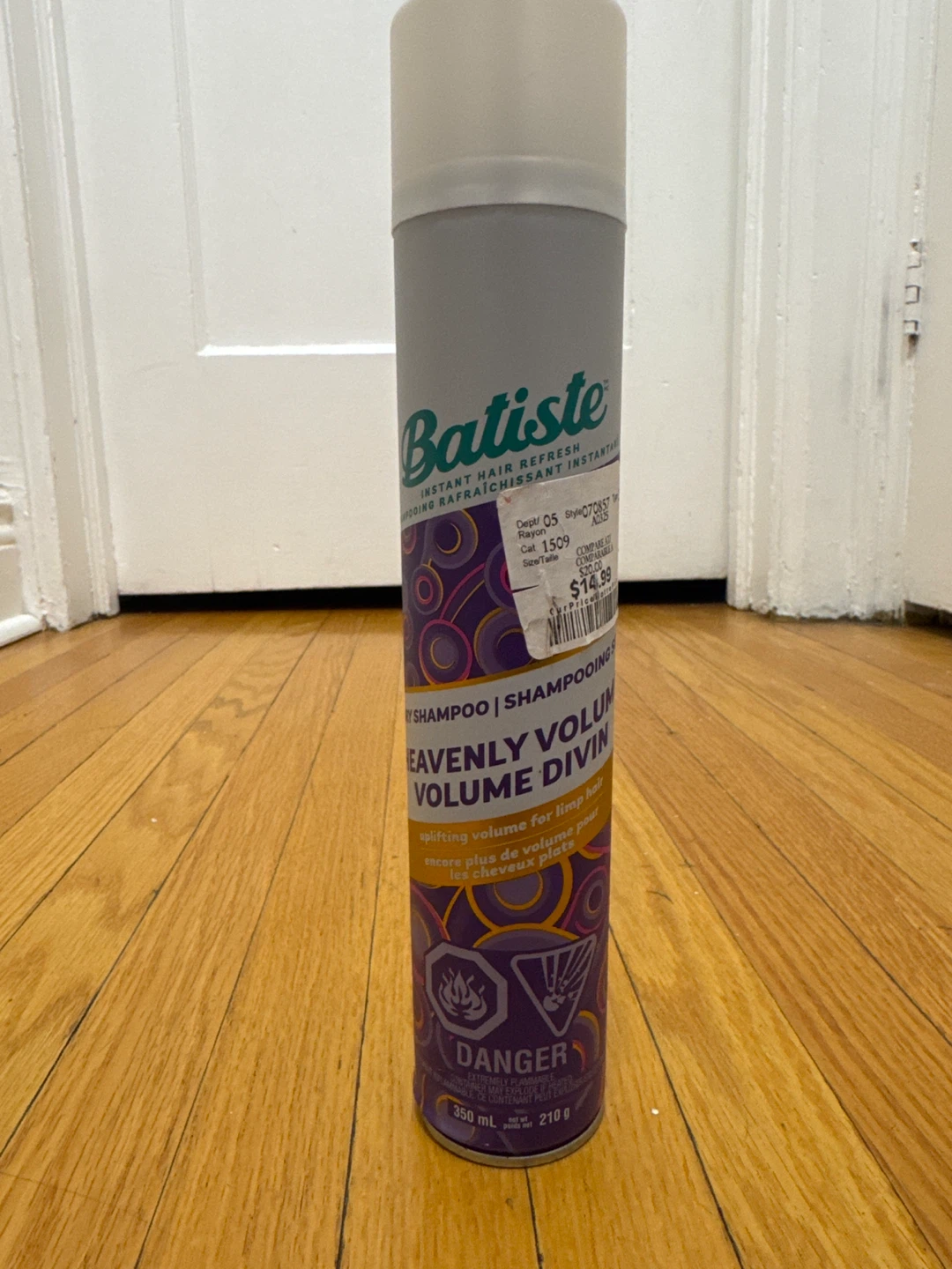 Batiste Heavenly Volume Dry Shampoo 210g