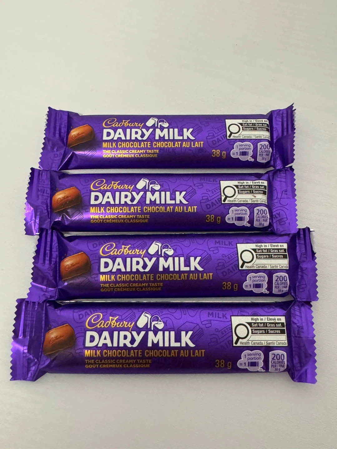 Cadbury Dairy Milk Chocolate Bars (4-pack)