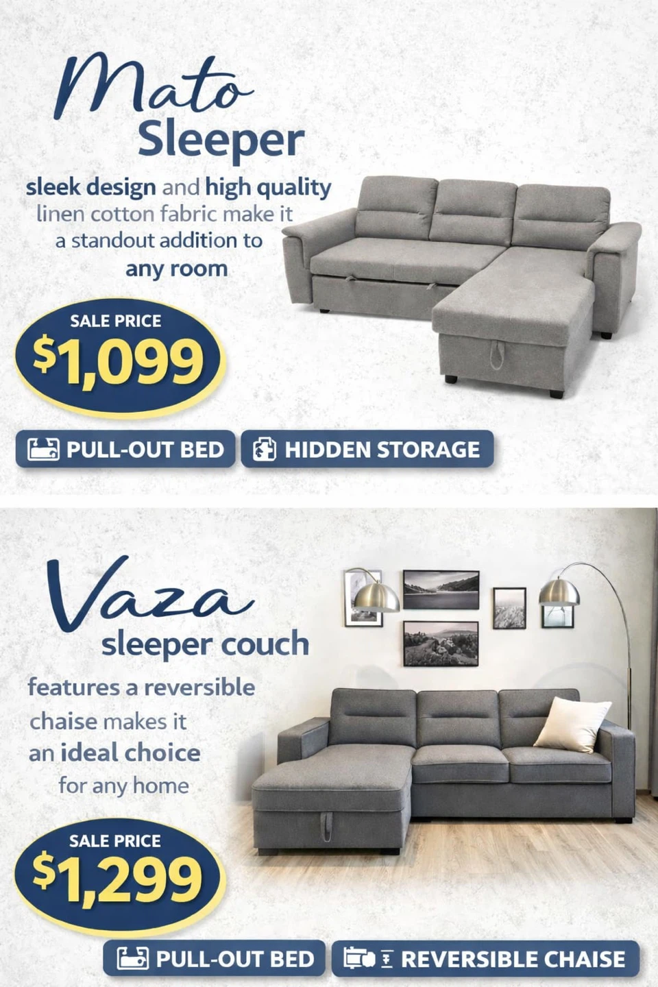 BIG SALE | BRAND NEW COUCHES WITH WARRANTY - photo 3