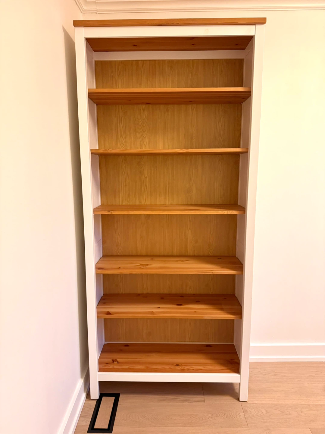 IKEA HEMNES Bookcase - White Stain/Light Brown - 90x197 cm - photo 2