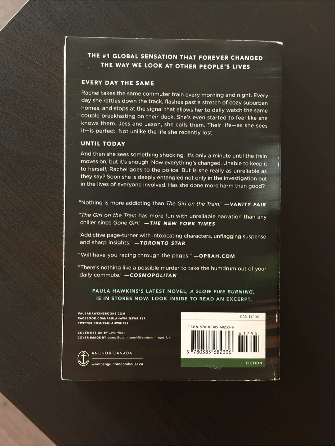 The Girl on the Train by Paula Hawkins - Novel - photo 3