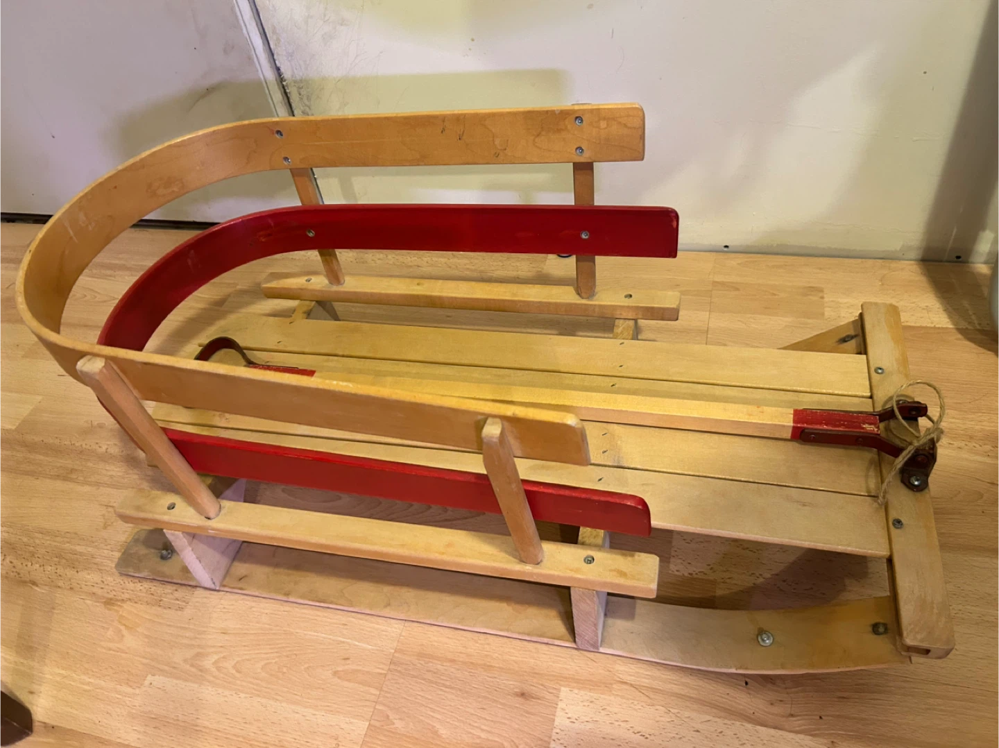 Vintage Wooden Sled