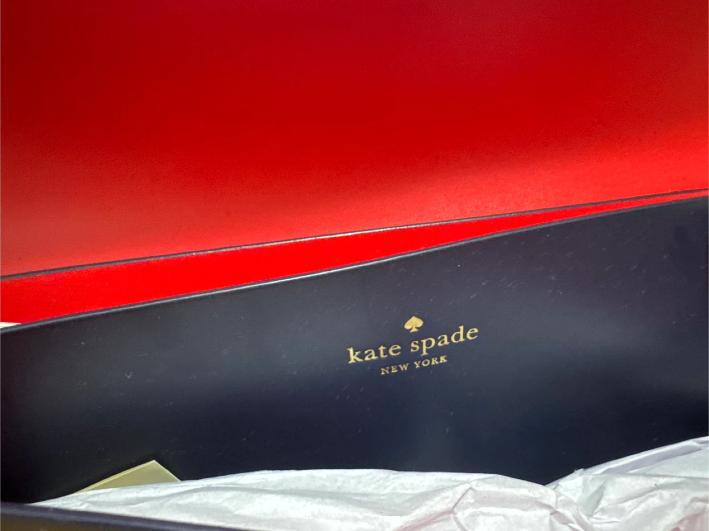 Kate Spade Navy Leather purse On Chain - photo 5