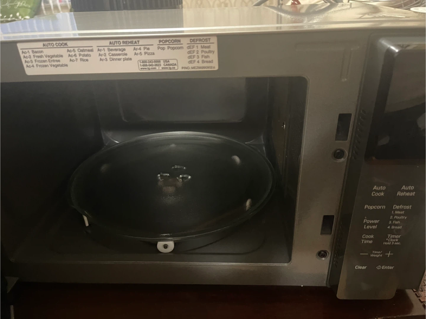 LG Stainless Steel Microwave - photo 4