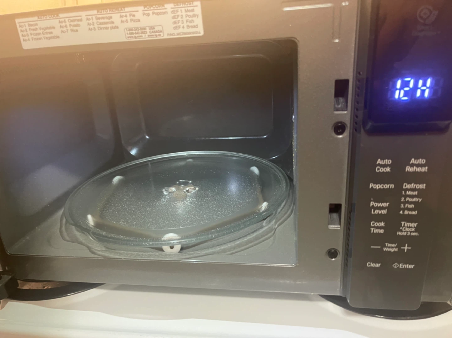 LG Stainless Steel Microwave - photo 3