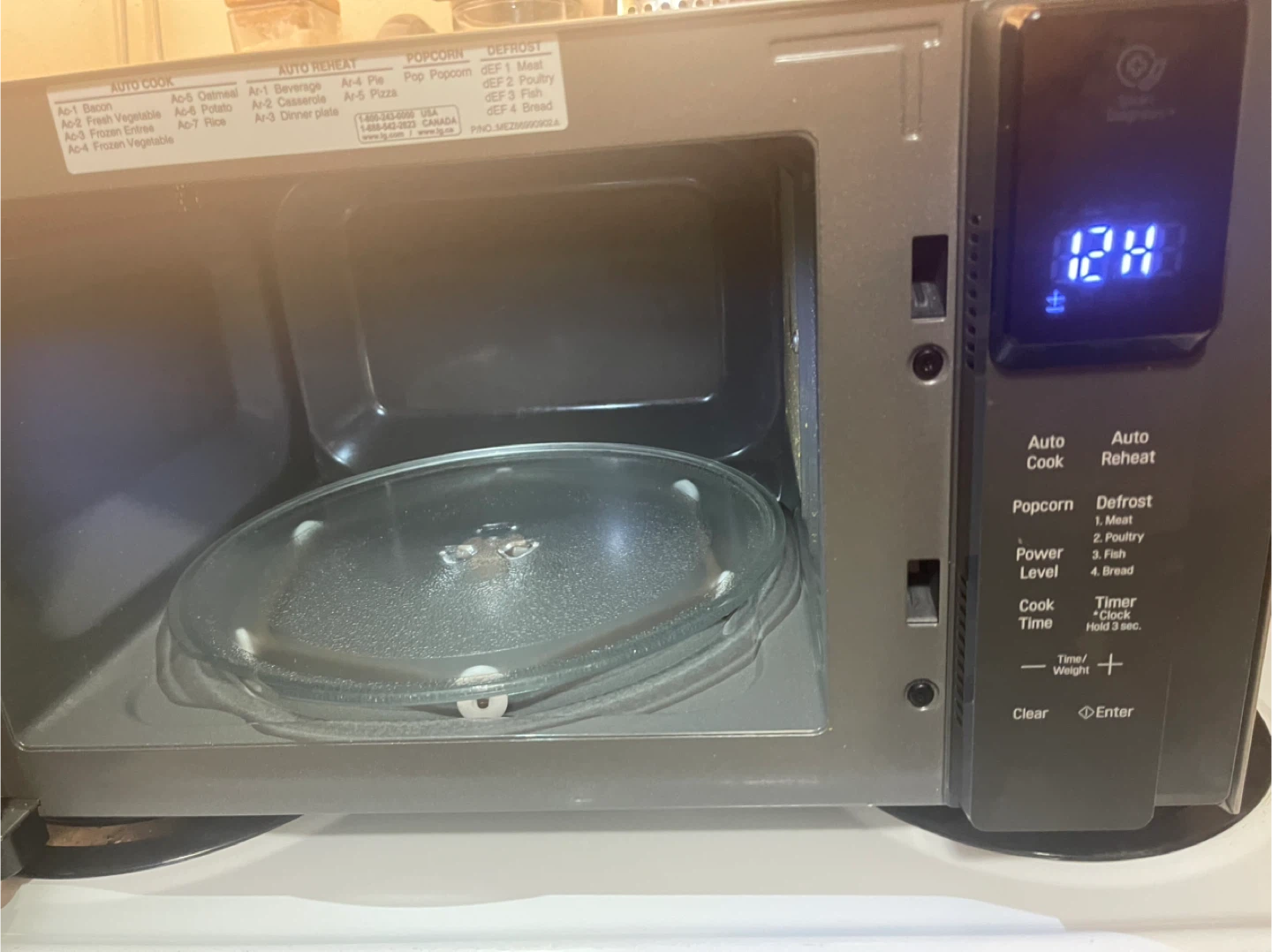LG Stainless Steel Microwave - photo 5