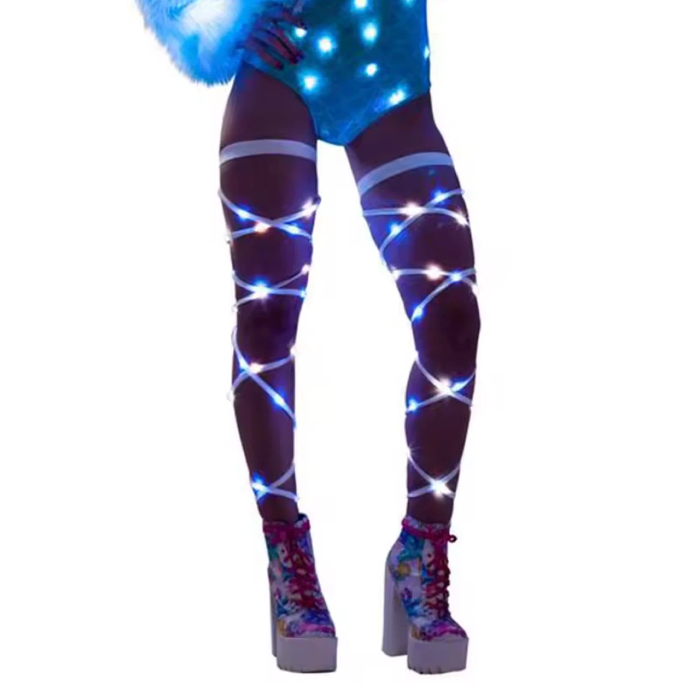 LED Light-Up Leg Wraps for Women - photo 4