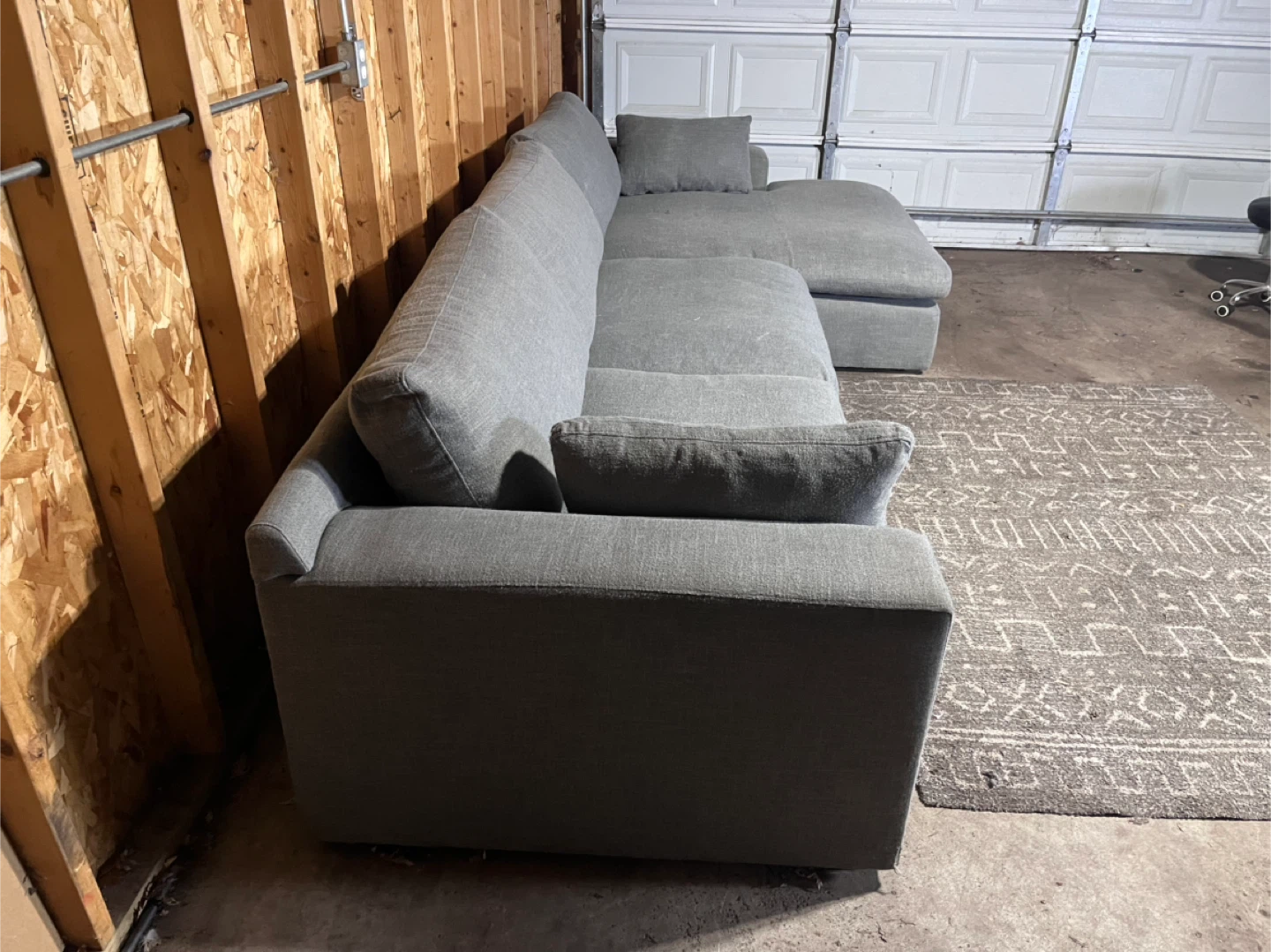 FREE DELIVERY - Modern Gray Modular Sectional - photo 3
