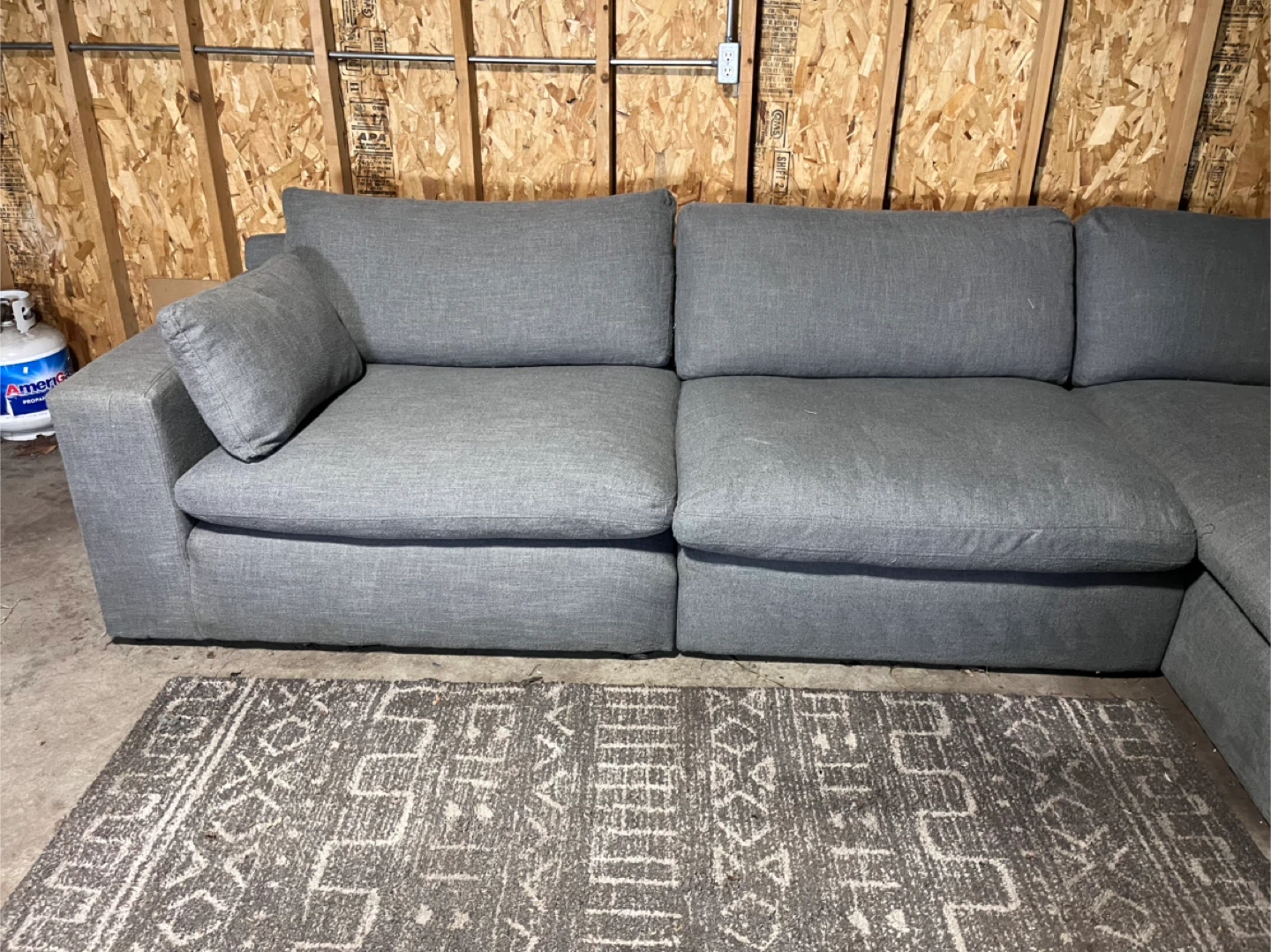 FREE DELIVERY - Modern Gray Modular Sectional - photo 4