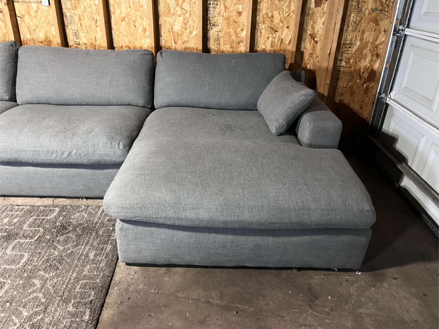 FREE DELIVERY - Modern Gray Modular Sectional - photo 5