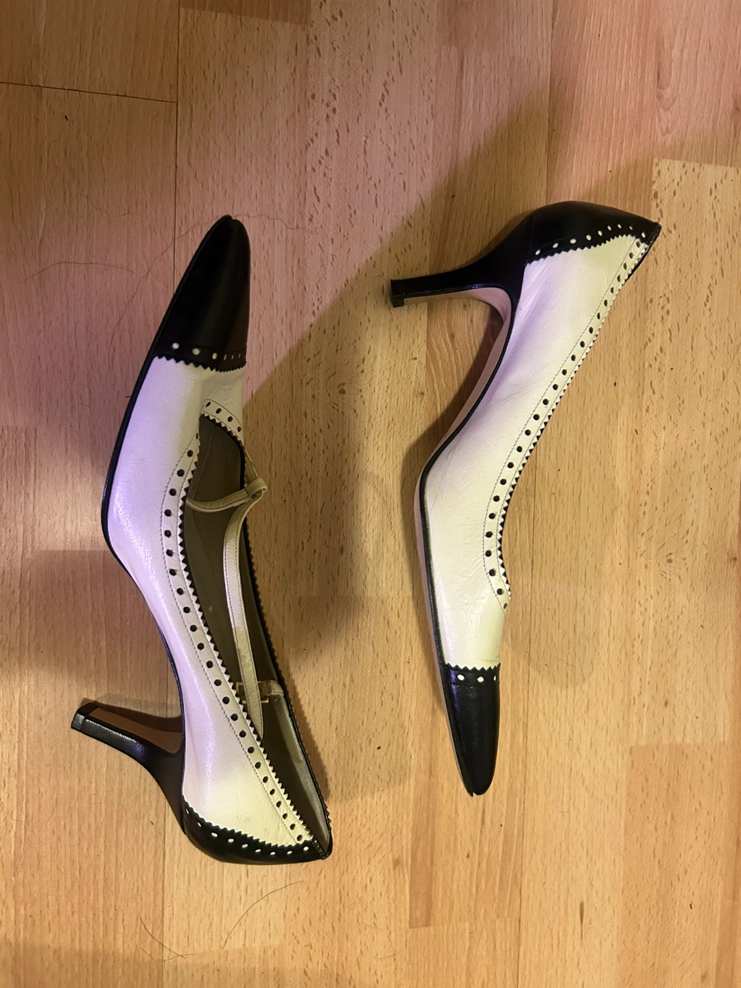 Mila B. - Wingtip Heels - Size 9