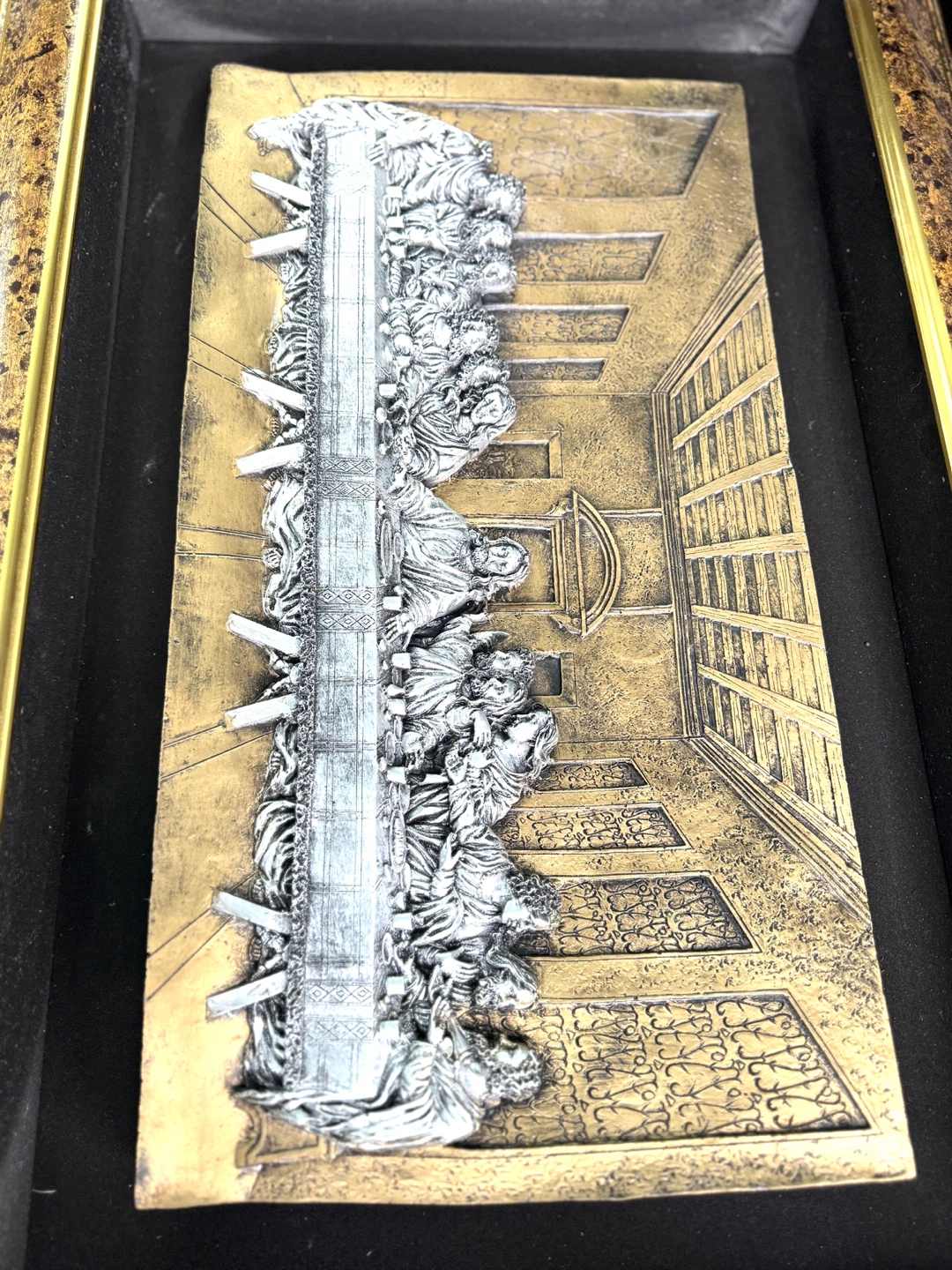 Framed "The Last Supper" Relief Art Piece (30”x20”) - photo 5