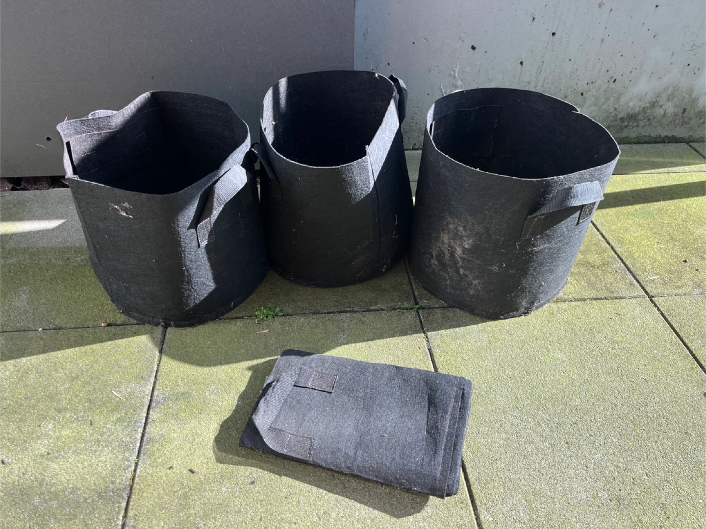 Wooden Raised Garden Bed with 4 Grow Bags - photo 3