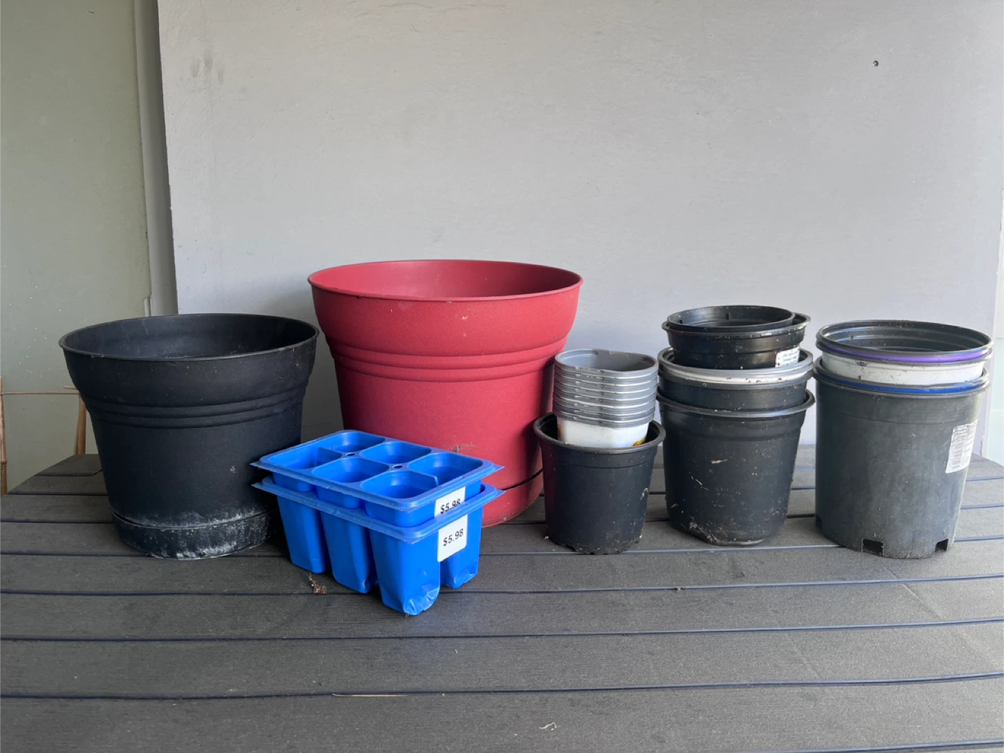 Assorted Planters and Jars free