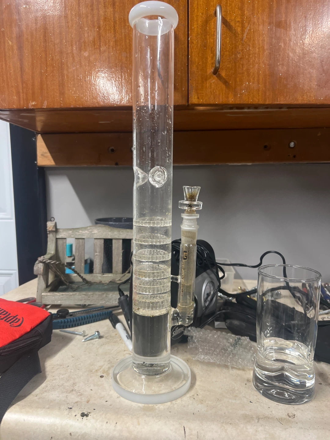 Glass Bong with Accessories