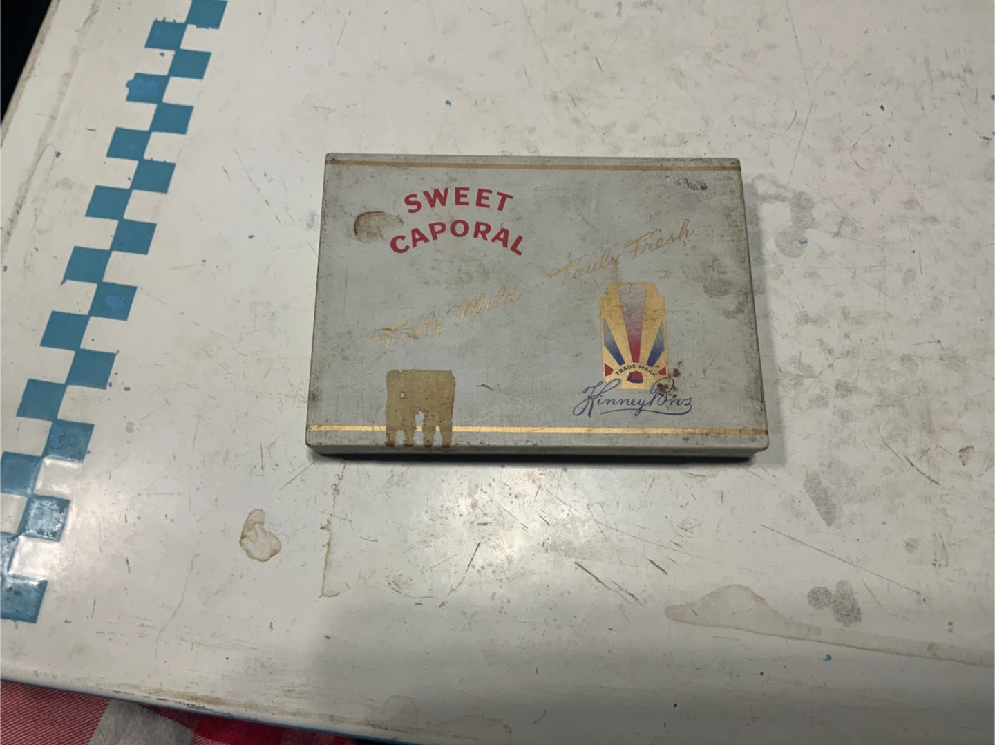 Sweet Caporal Kinney Bros. Tin