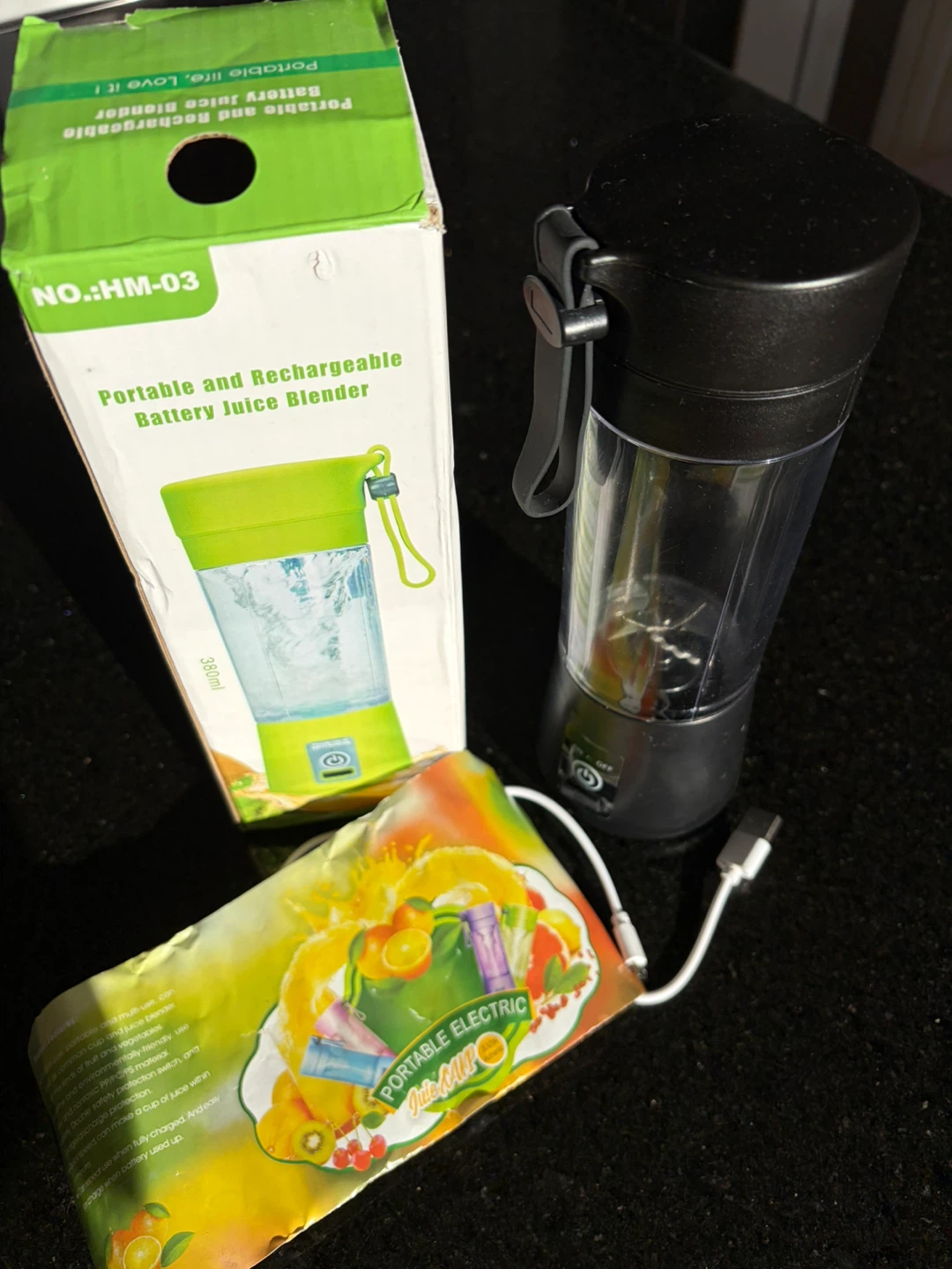Portable Rechargeable Battery Juice Blender
