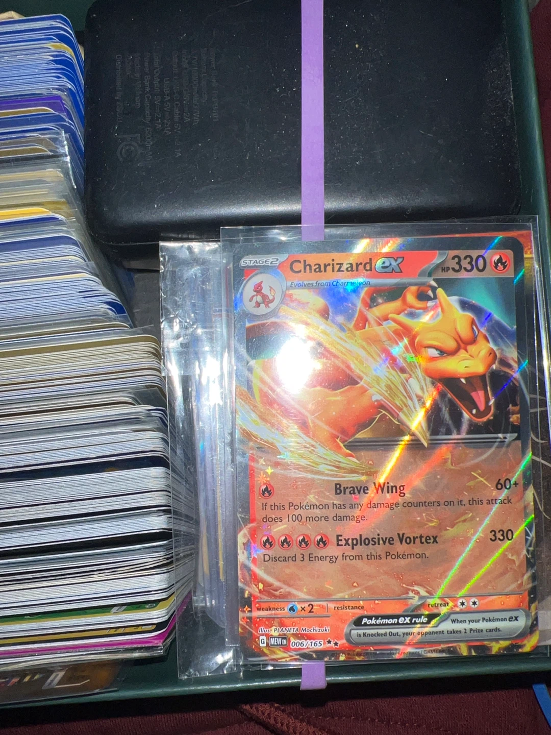 Pokemon Charizard EX Trading Card