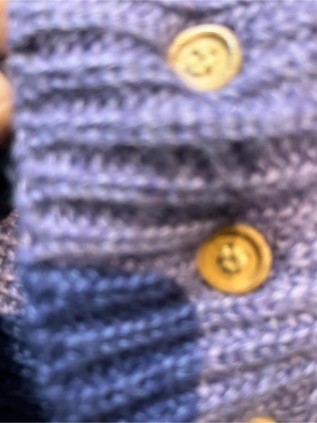 Ugg Purple Knit Boots with Buttons - photo 3