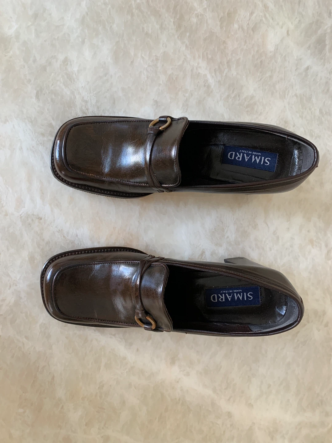 SIMARD Brown Leather Loafers - photo 2