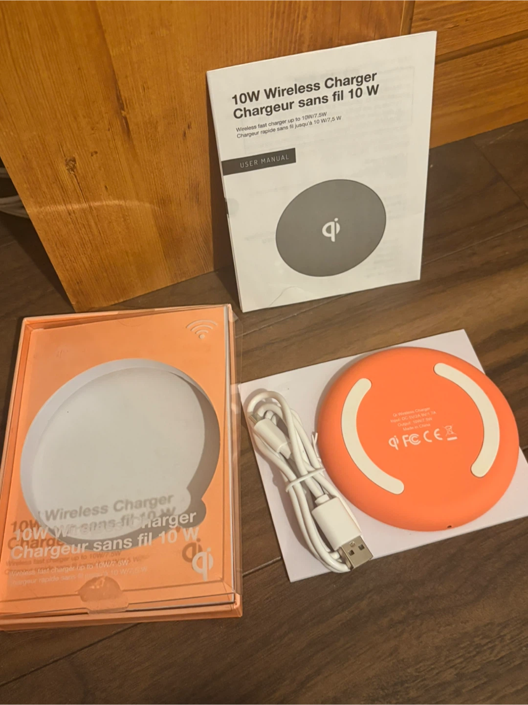 🥕Wireless fast Charger - photo 2