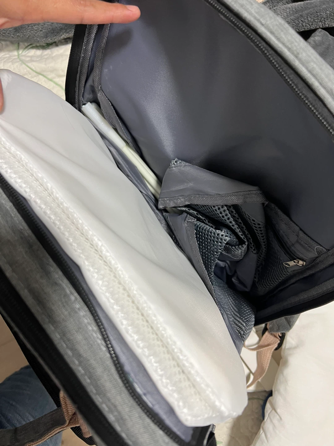Grey "You Are My Sunshine" Young Fashion Backpack - photo 2
