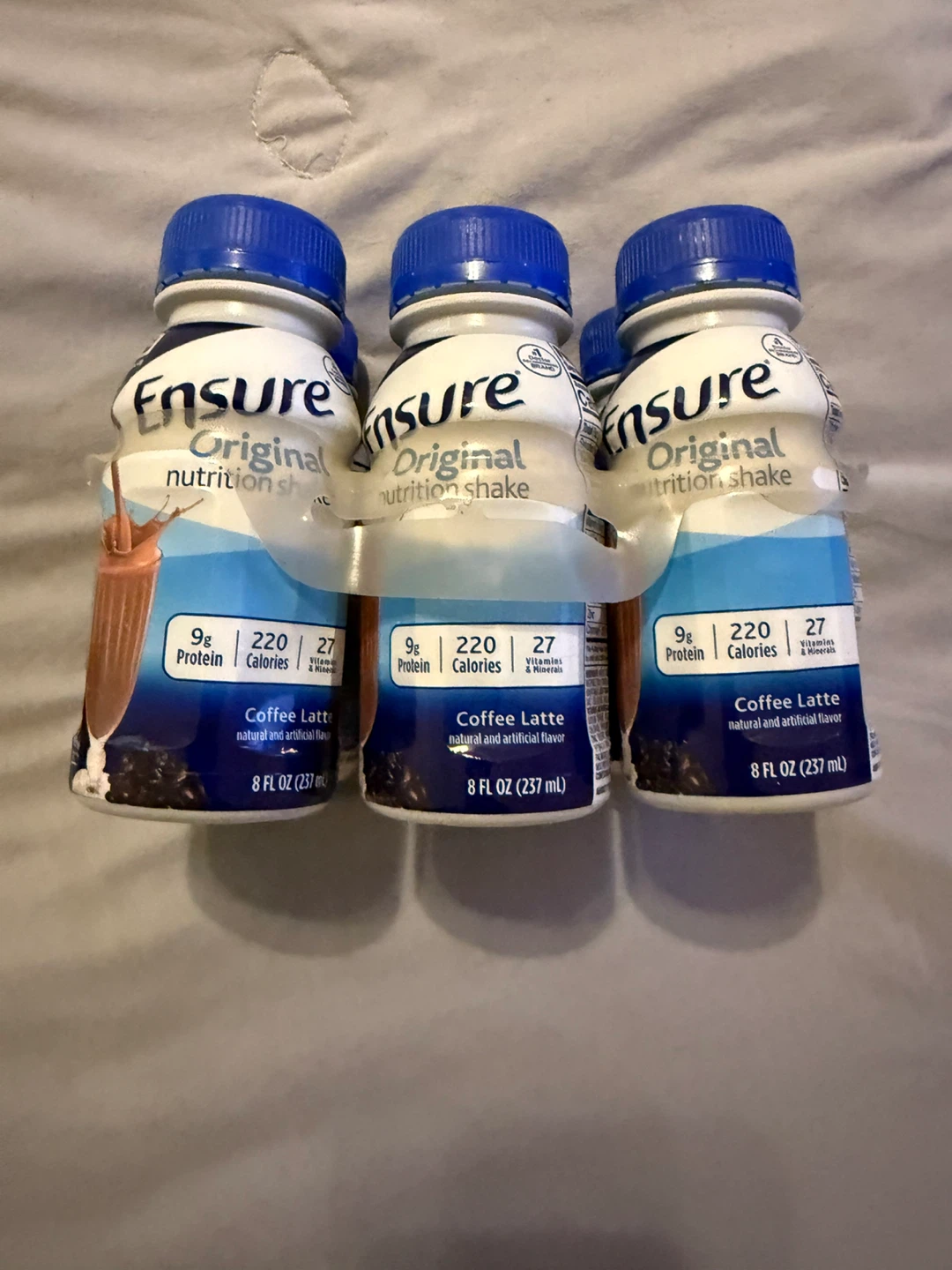 Ensure Original Nutrition Shake, Coffee Latte (3 Pack)